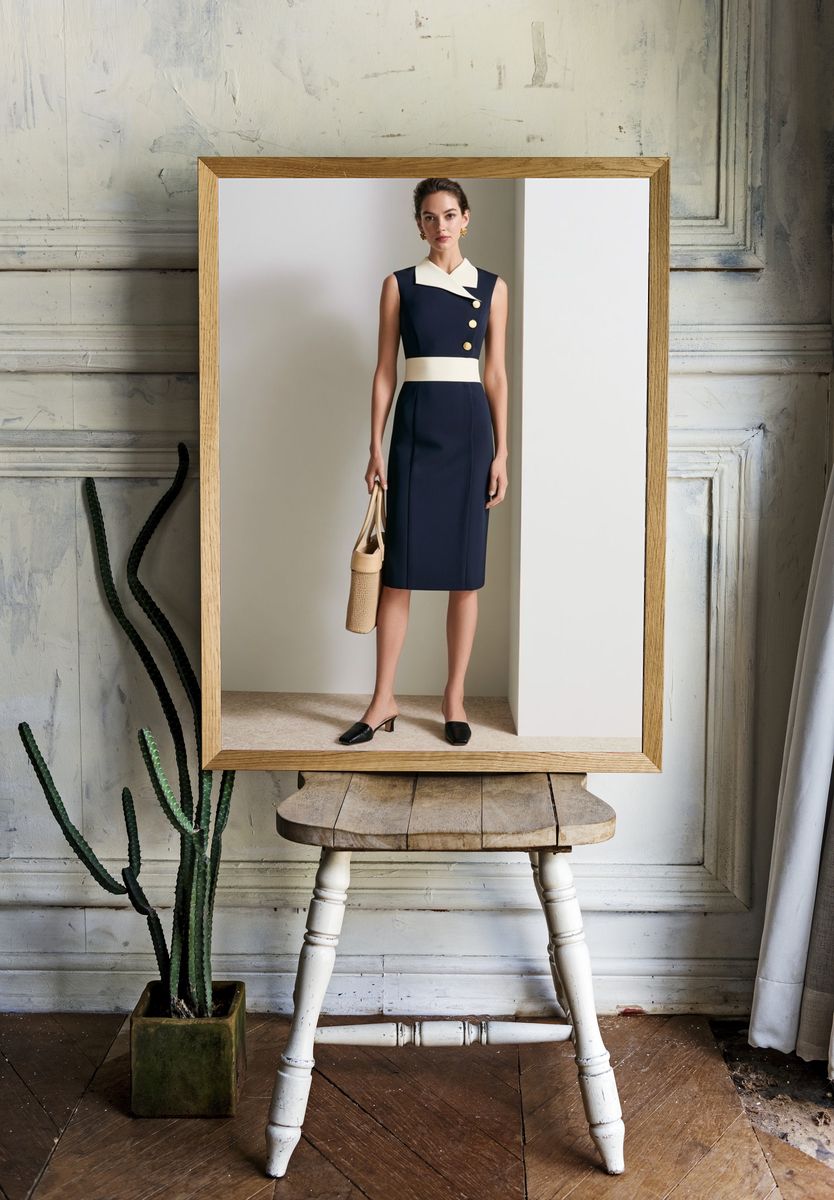 Elegant Fashion Portrait Poster. room preview