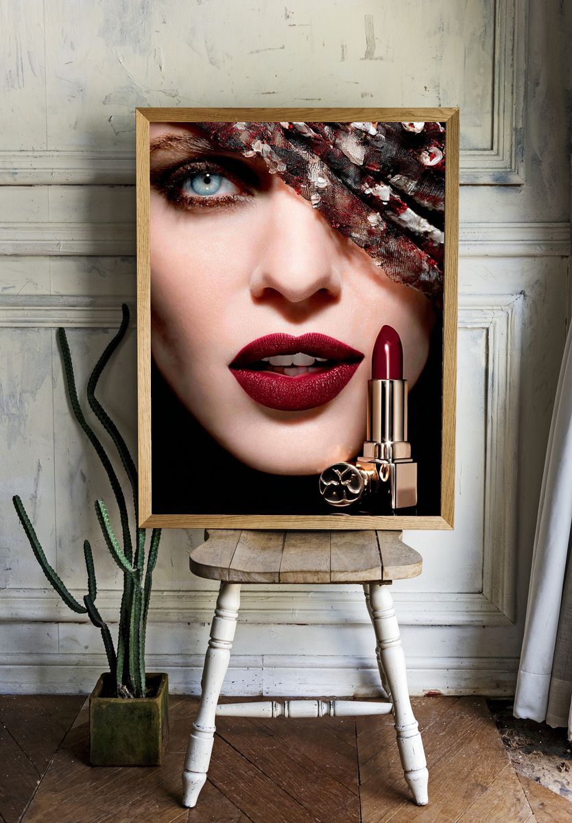 Luxury Beauty Portrait Poster. — room view 1