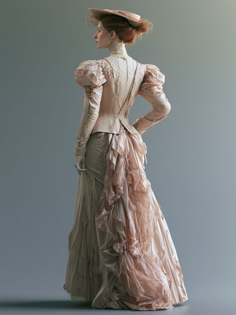 Victorian Fashion Portrait Poster. poster — fashion art