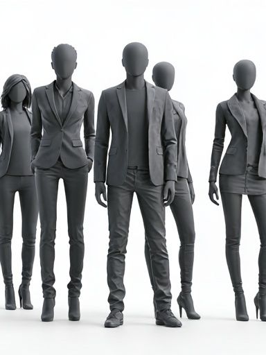 Fashion Mannequins Photography Poster. poster — photography art