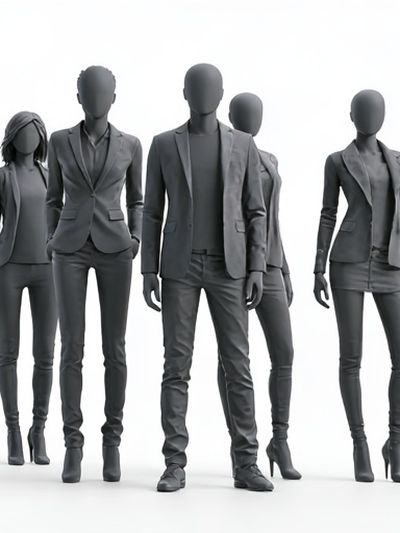 Fashion Mannequins Photography Poster. poster