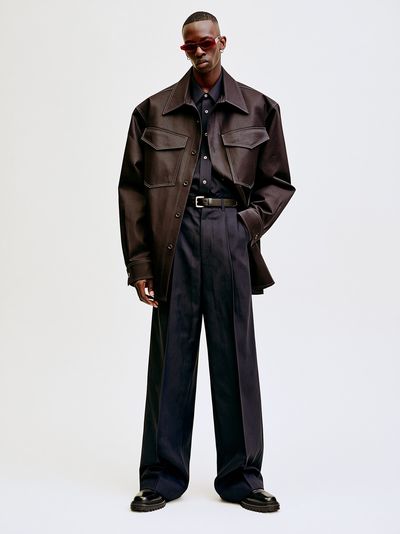 Editorial Fashion Portrait Poster. poster