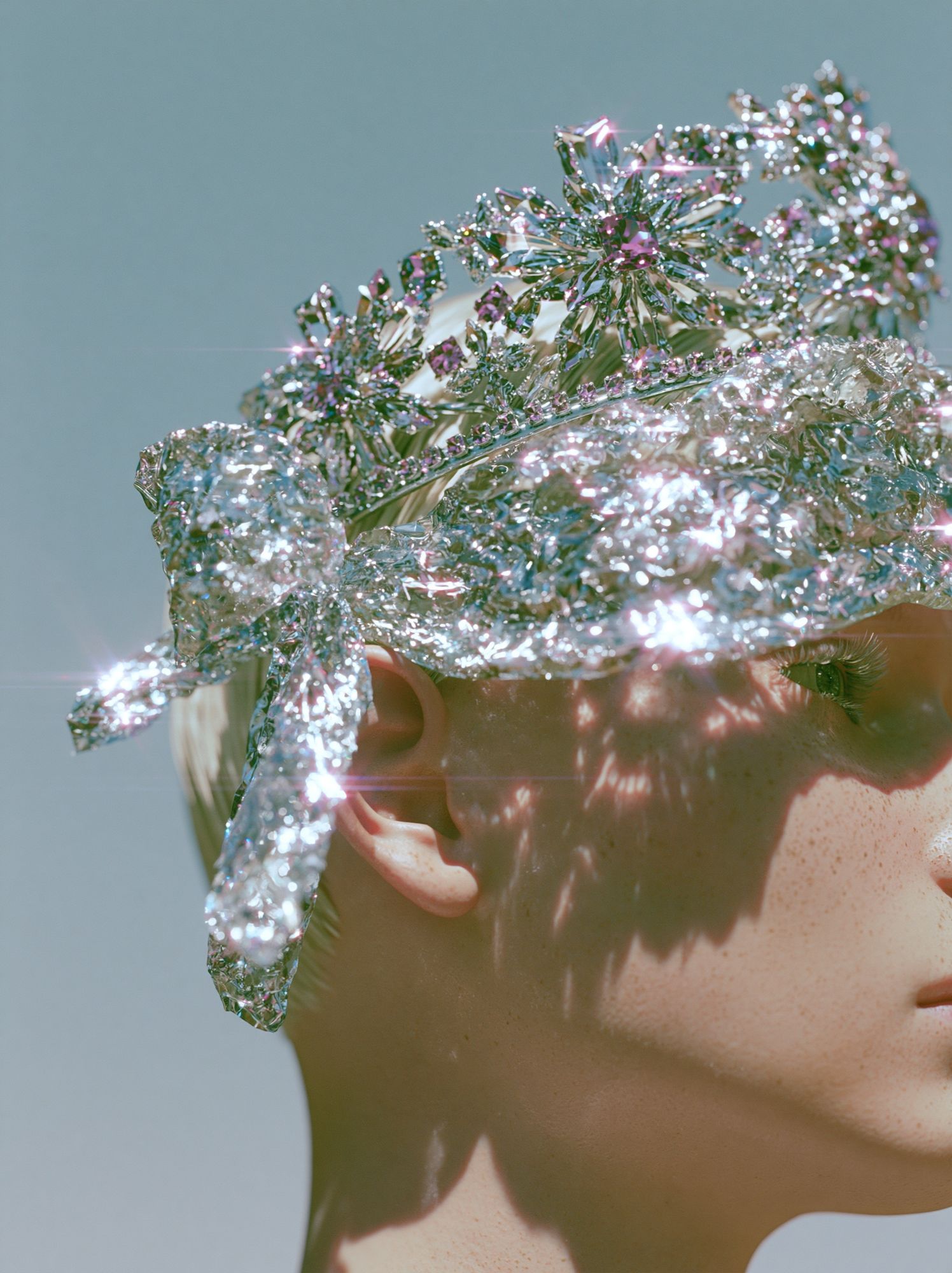 Crystal Crown Portrait Print. poster detail