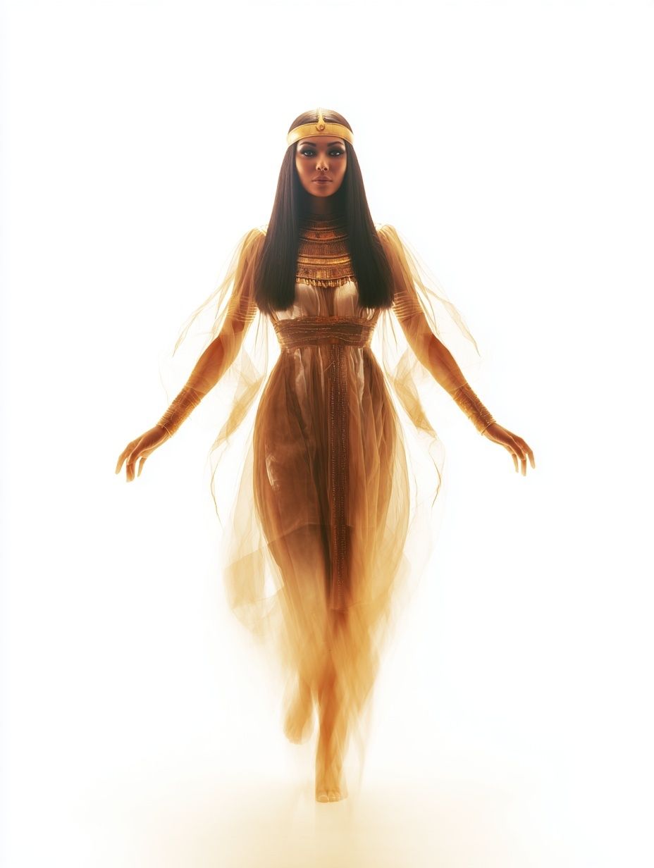Egyptian Goddess Fashion Poster. poster — fashion art