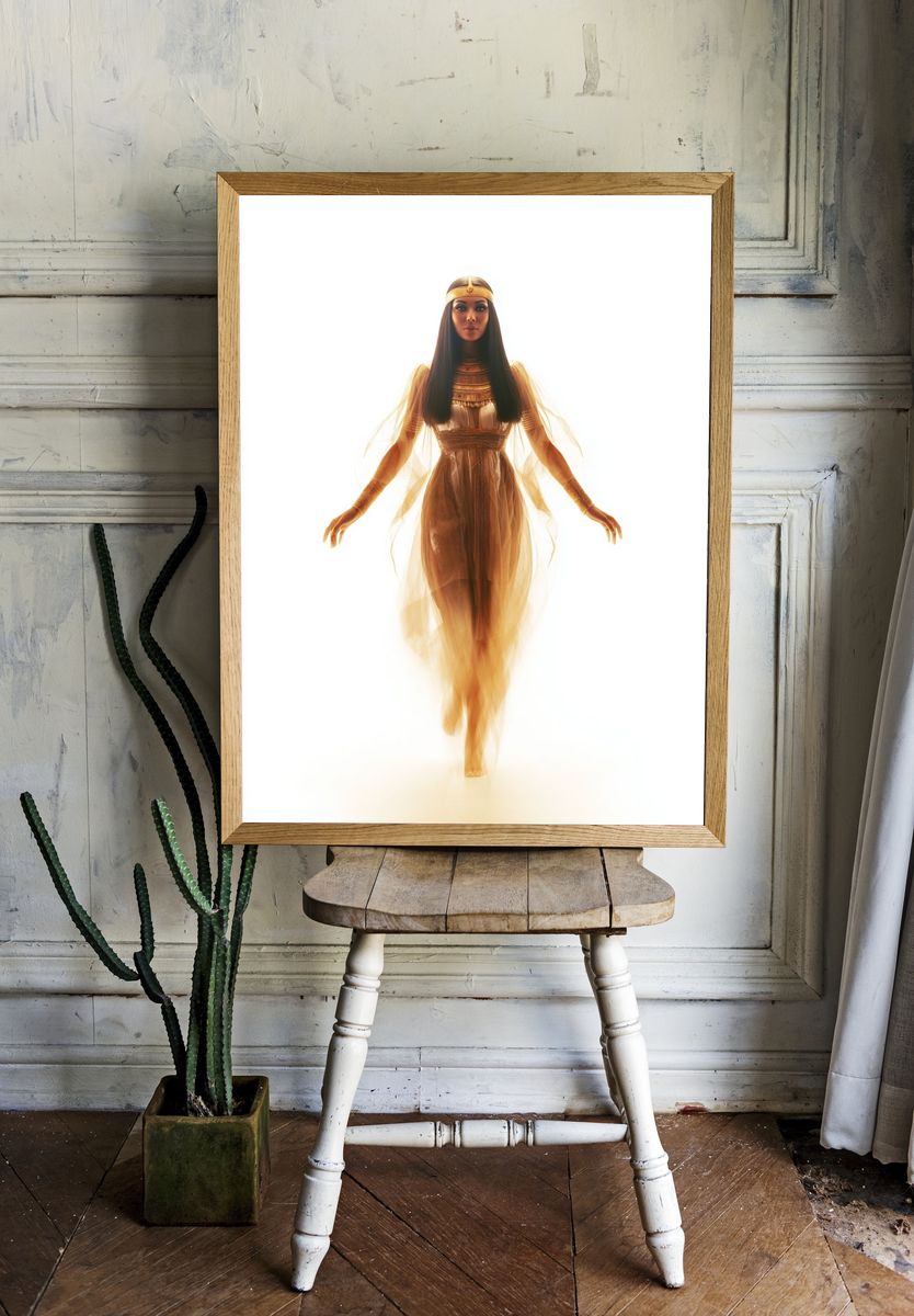 Egyptian Goddess Fashion Poster. room preview