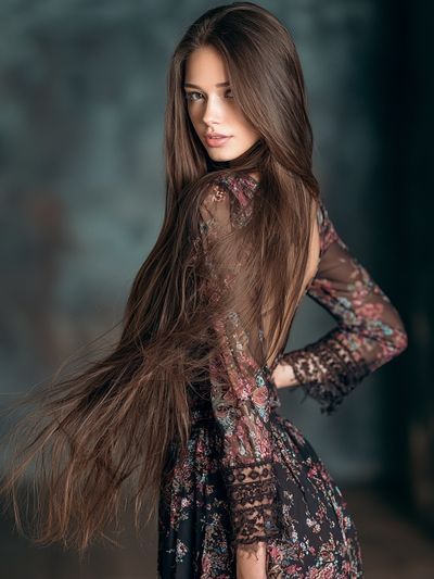 Bohemian Portrait Fashion Poster.