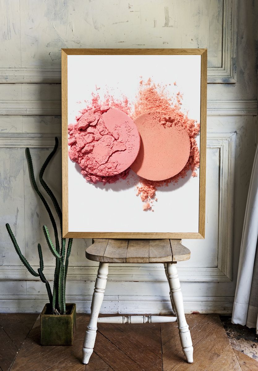 Blush Powder — Fashion Print. — room view 1