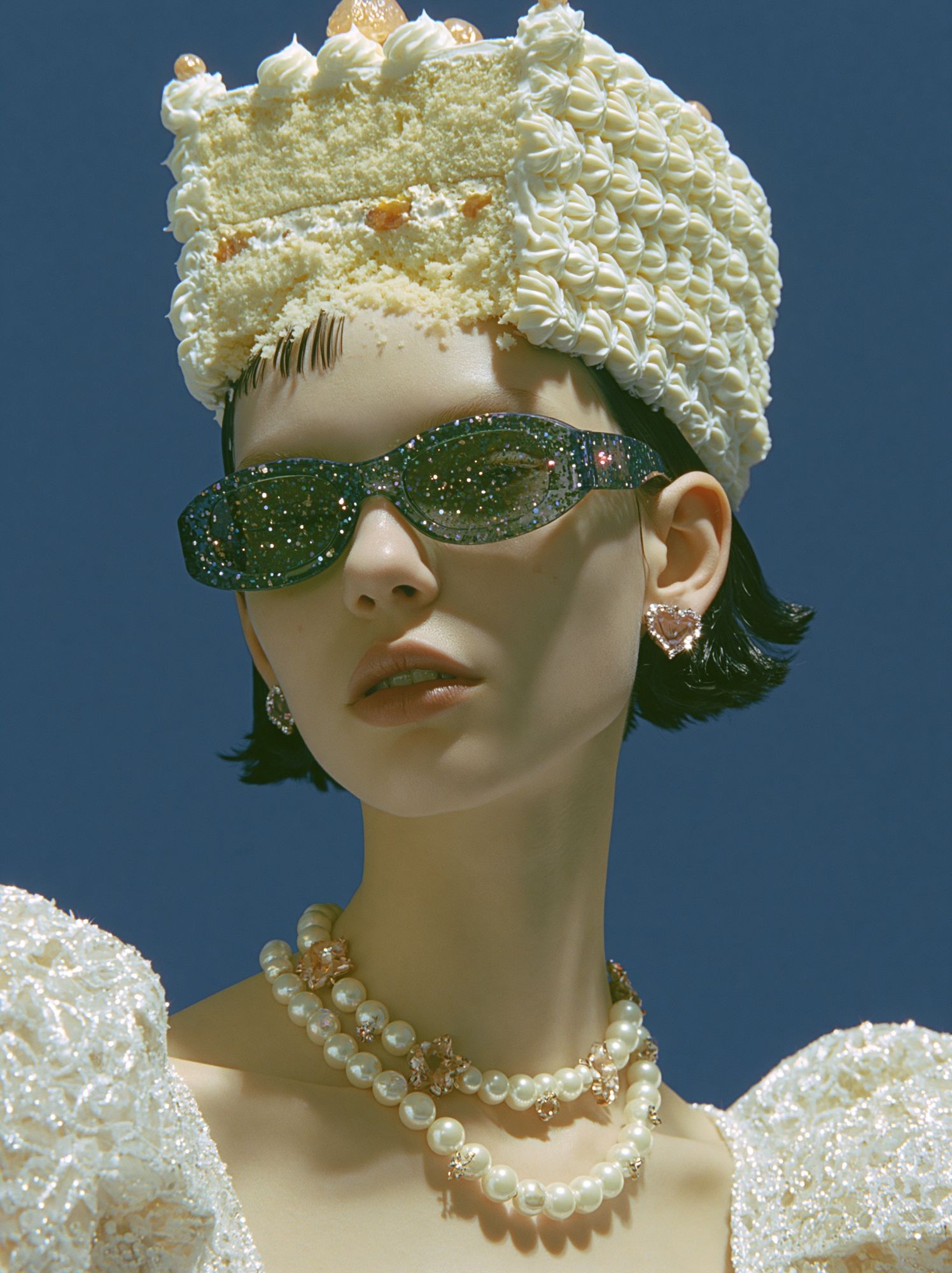 Avant-Garde Fashion Portrait Print. poster — fashion art