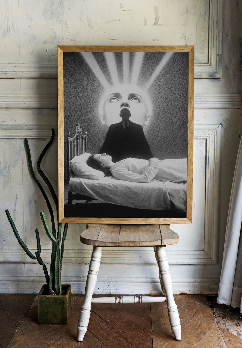 Metropolis Dreamscape — Surrealism Print. room preview