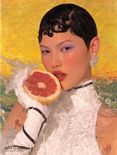 Grapefruit Splash — Fashion Print