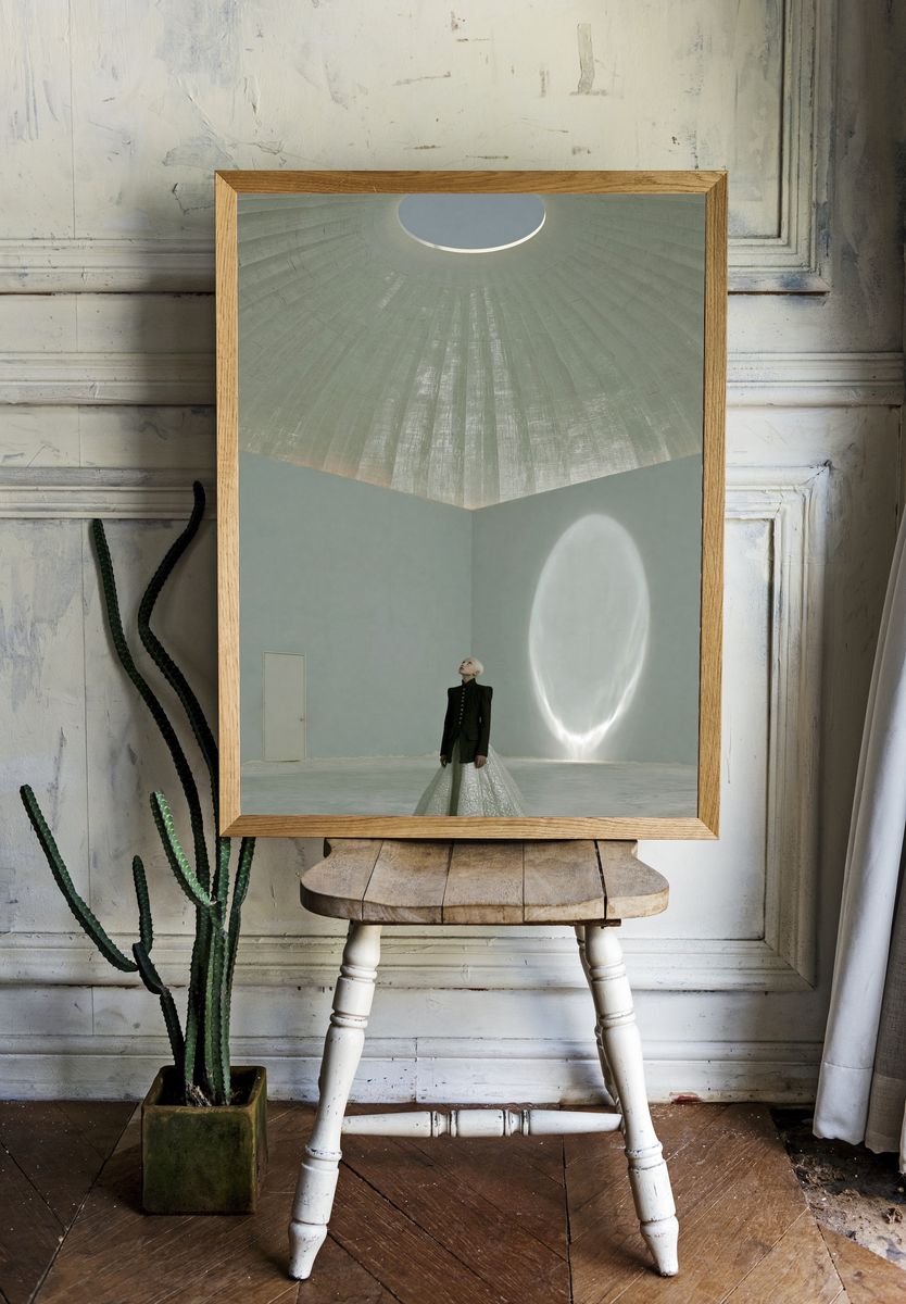 Surreal Fashion Interior Poster. — room view 1