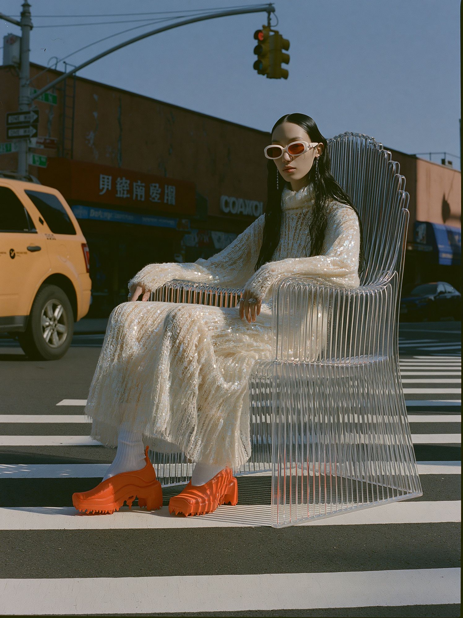 Avant-Garde Street Fashion Poster. poster — photography art