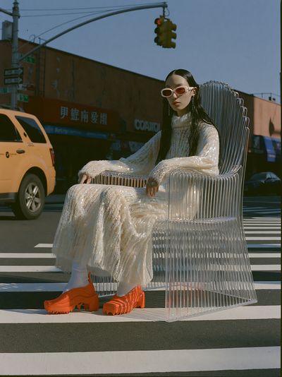 Avant-Garde Street Fashion Poster. poster print