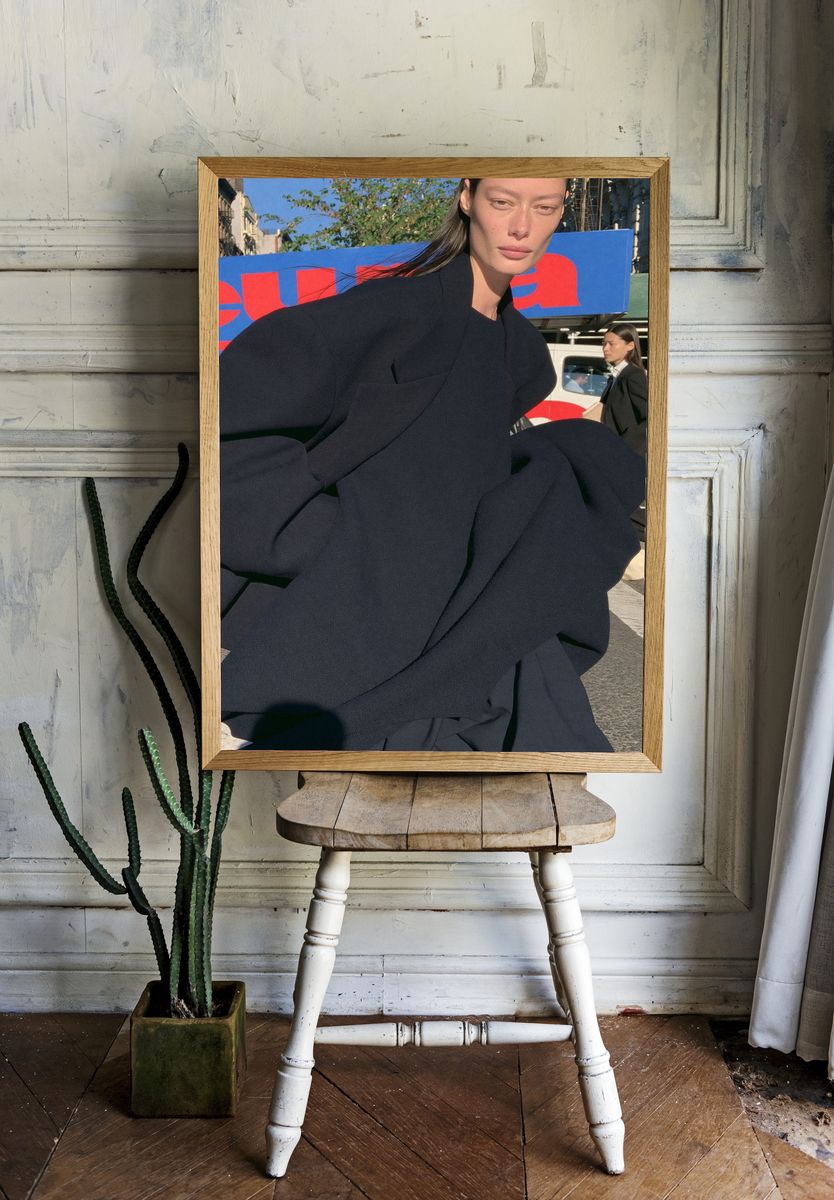 Avant-Garde Fashion Street Poster. — room view 1