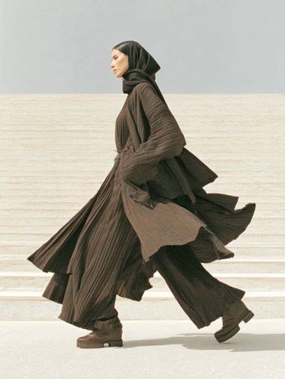 Runway Stride Fashion Poster.