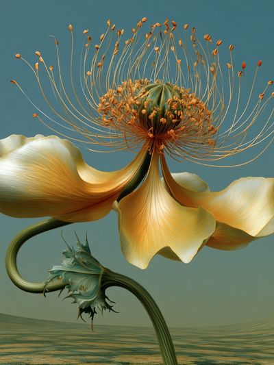 Surreal Bloom Fine-Art Poster. poster