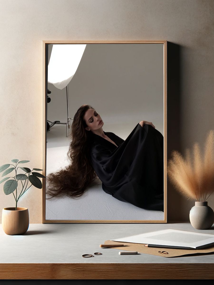 Fashion Studio Portrait Poster. — room view 2