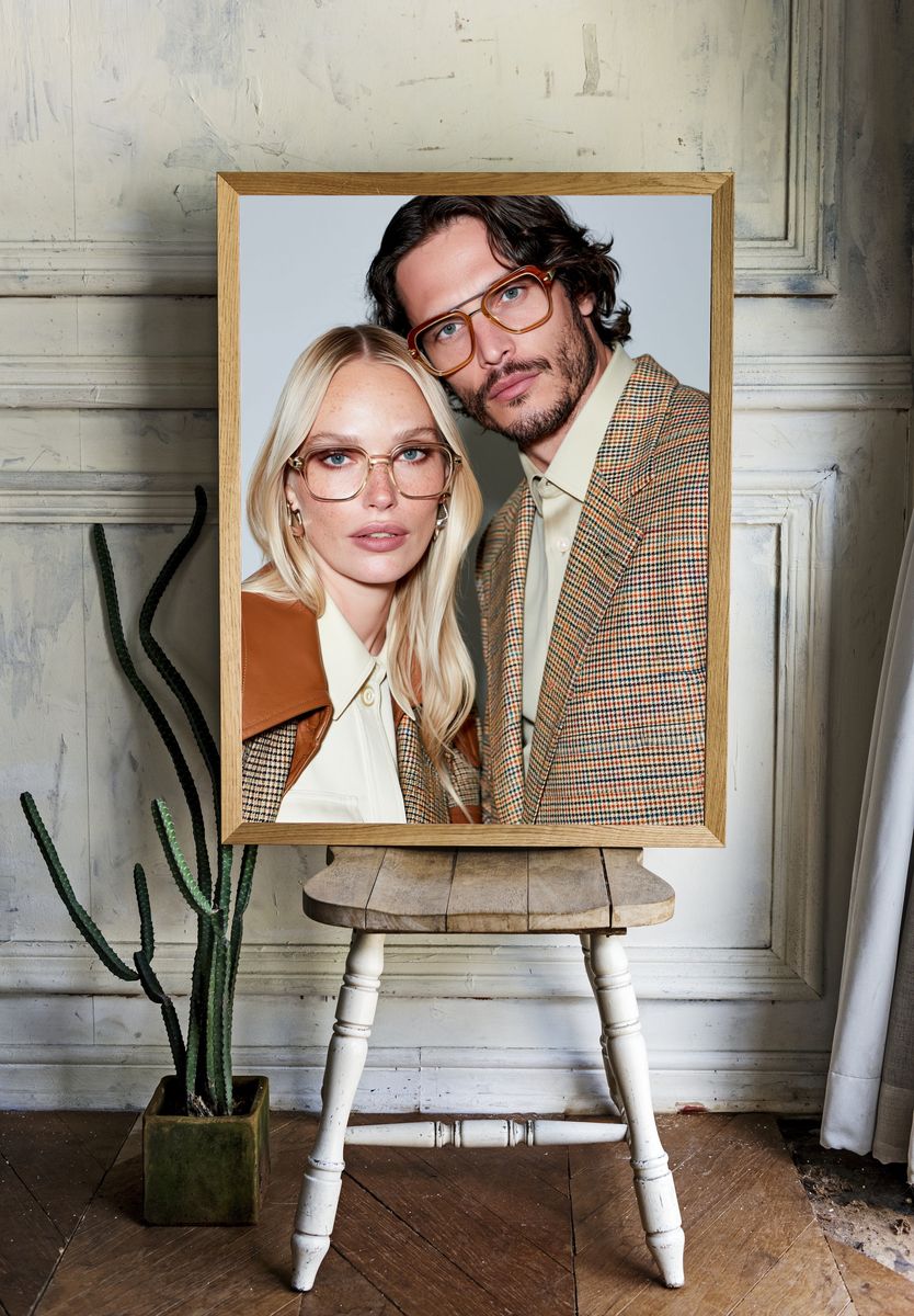 Fashion Portrait Photography Poster. — room view 1