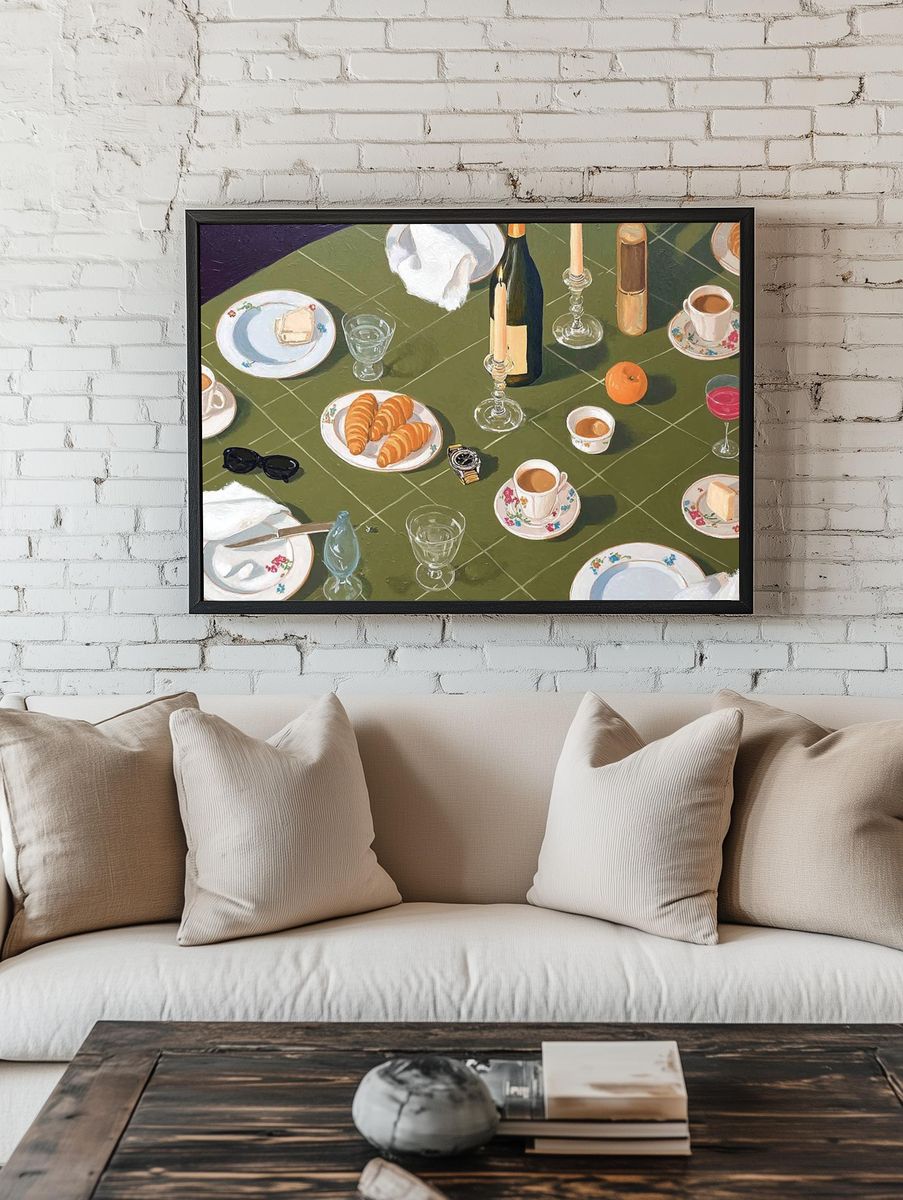 Elegant Table Still Life Poster room preview