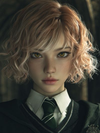 Fantasy Character Portrait — Digital Art Print. poster print