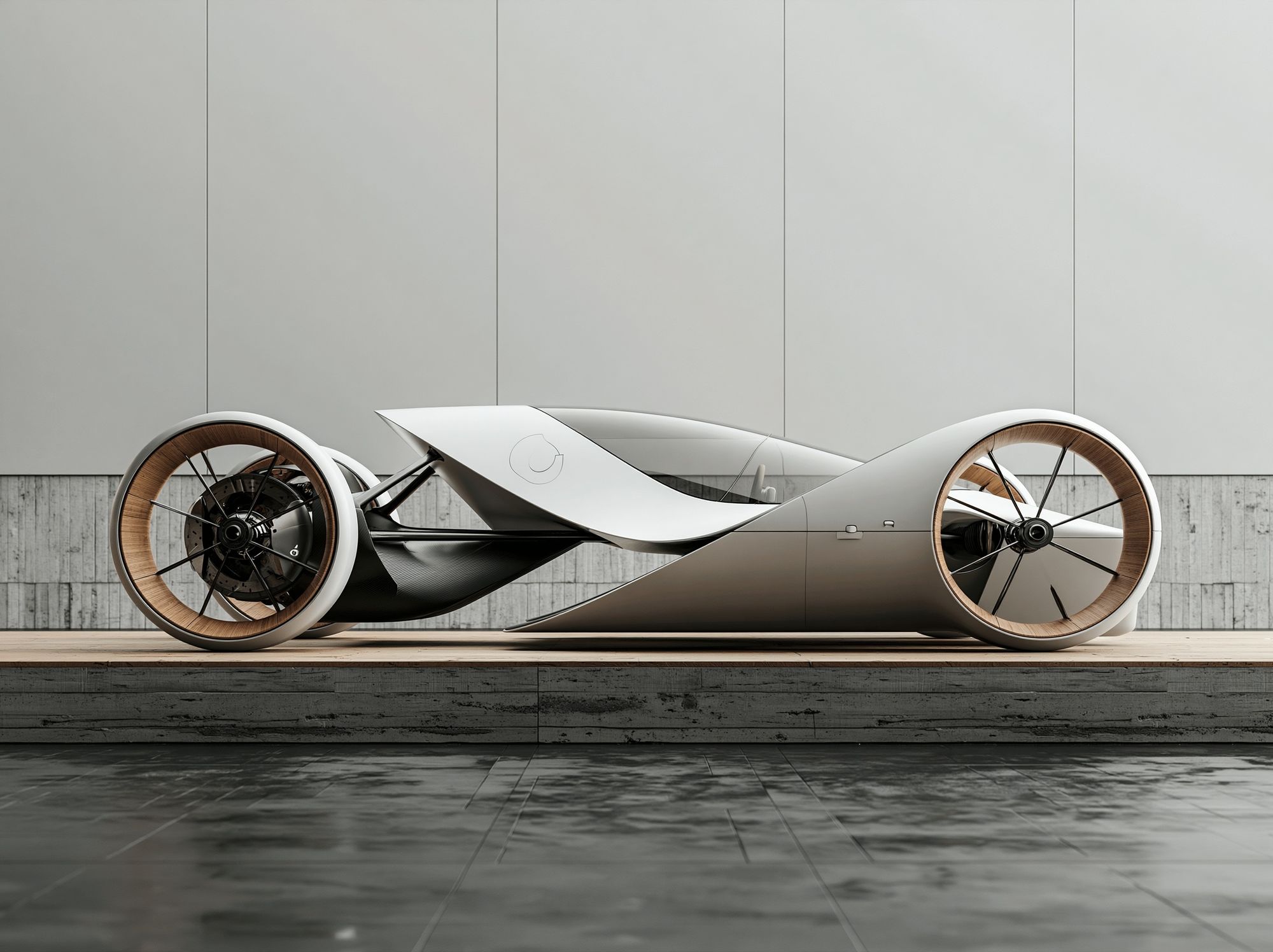 Futuristic Concept Car Photography Poster. poster — photography art