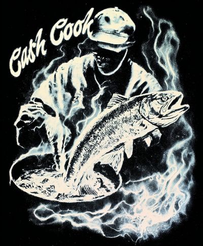 Cash Cook Fishing Poster