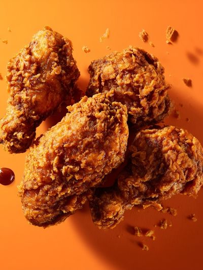 Fried Chicken — Food Photography Print. poster print
