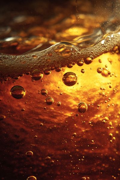 Golden Bubbles — Food & Drink Print. poster print
