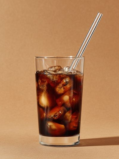 Iced Coffee Still Life Print. poster