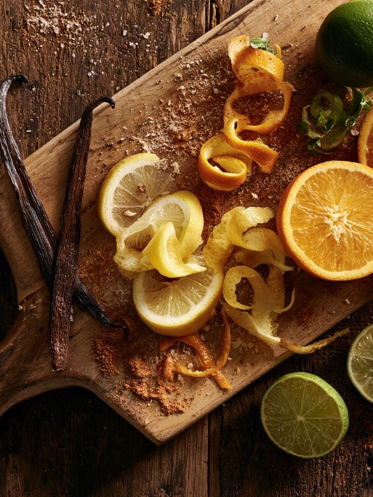 Citrus Still Life Food-Drink Poster. poster detail