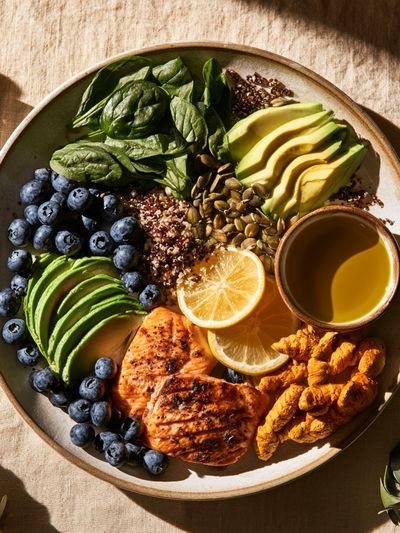 Healthy Bowl Food Photography Poster. poster