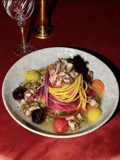 Gourmet Pasta Still Life Print. poster print