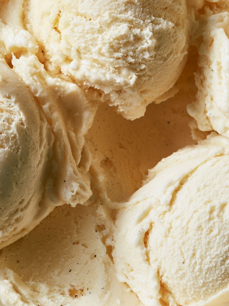 Vanilla Ice Cream Scoop Poster. poster — food-drink art