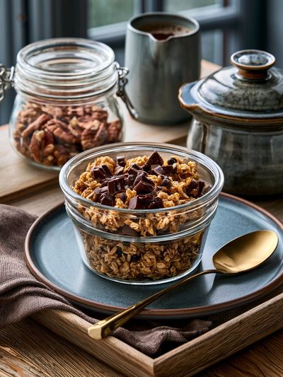 Artisan Granola Still Life Print. poster