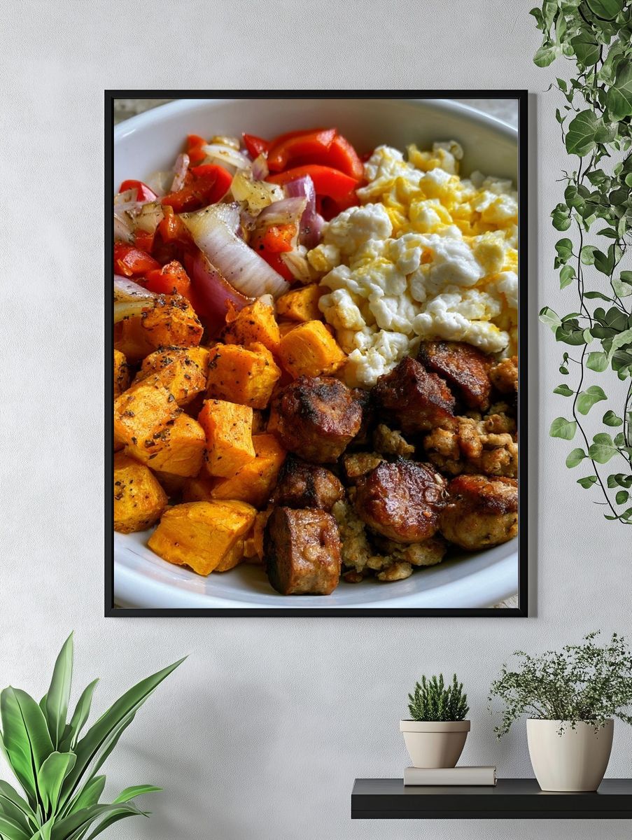 Roasted Breakfast Bowl Print. — room view 4