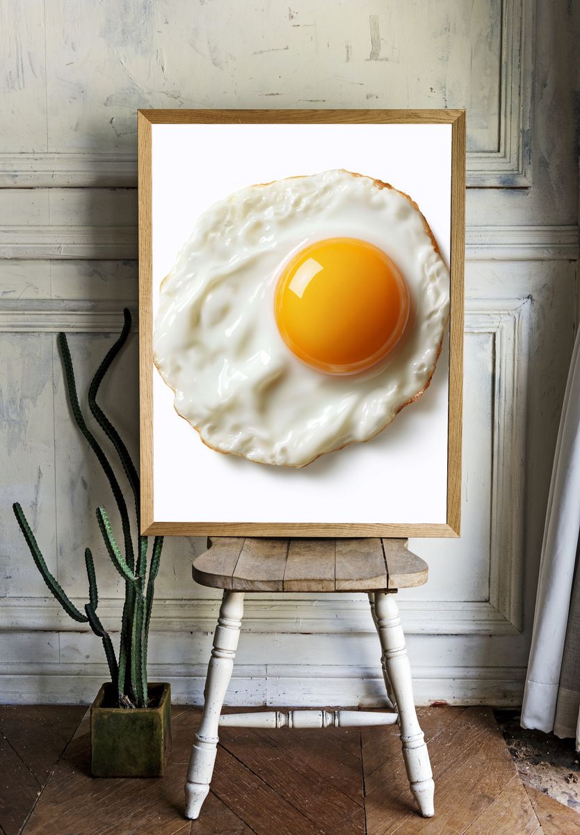 Sunny Side Up Food Print. room preview
