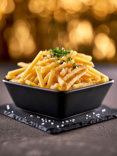 Gourmet French Fries Food-Drink Poster. poster