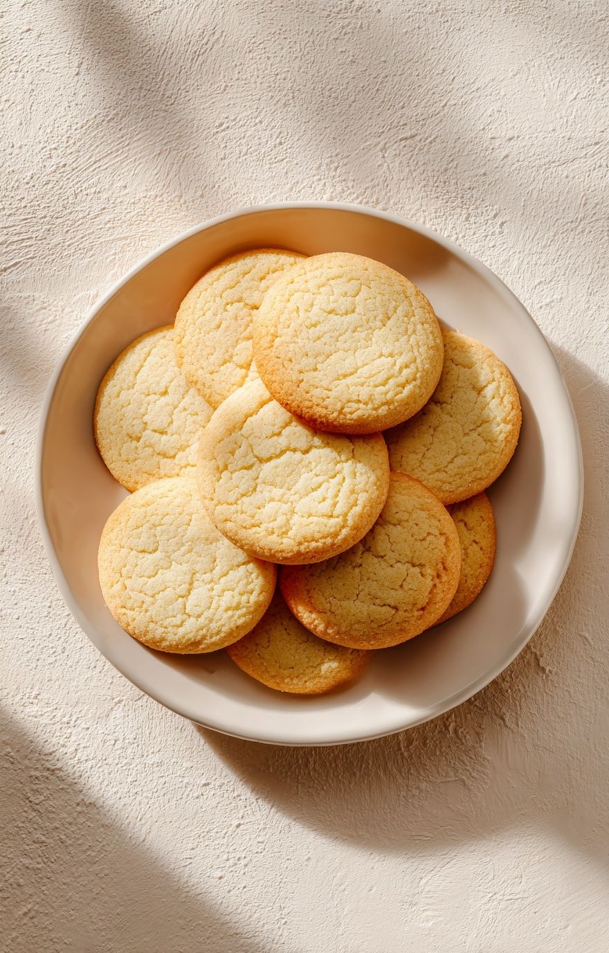 Golden Cookies Food Photography Poster. poster — food-drink art