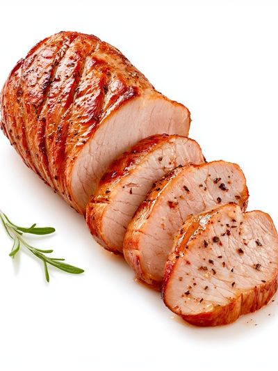 Roasted Pork Tenderloin Food Print.