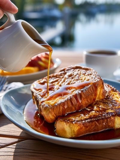 French Toast Breakfast Photography Poster.