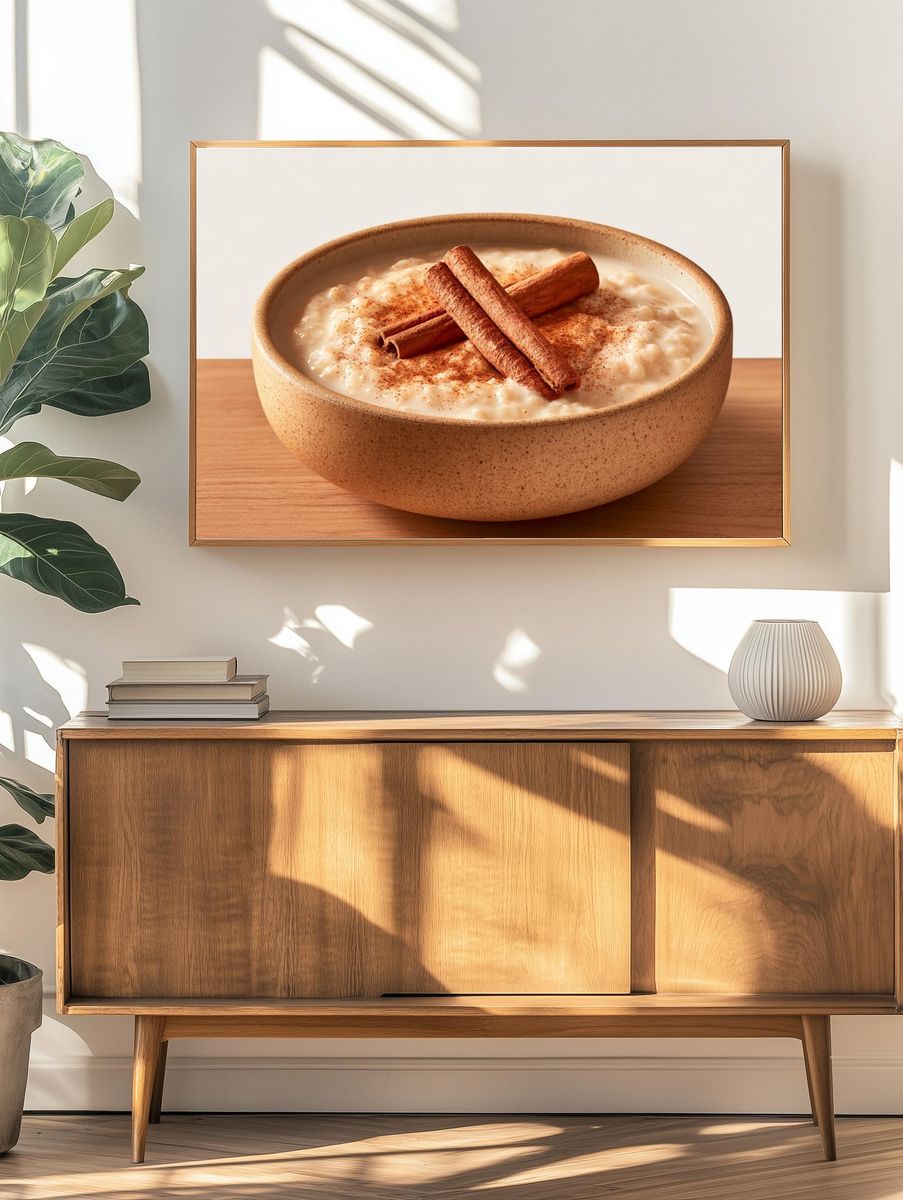 Cinnamon Rice Pudding Print. — room view 3