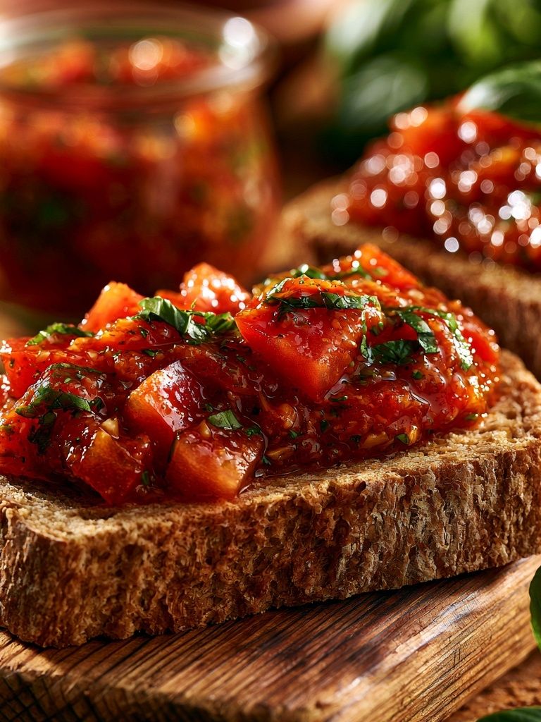 Bruschetta Still Life Poster. poster detail