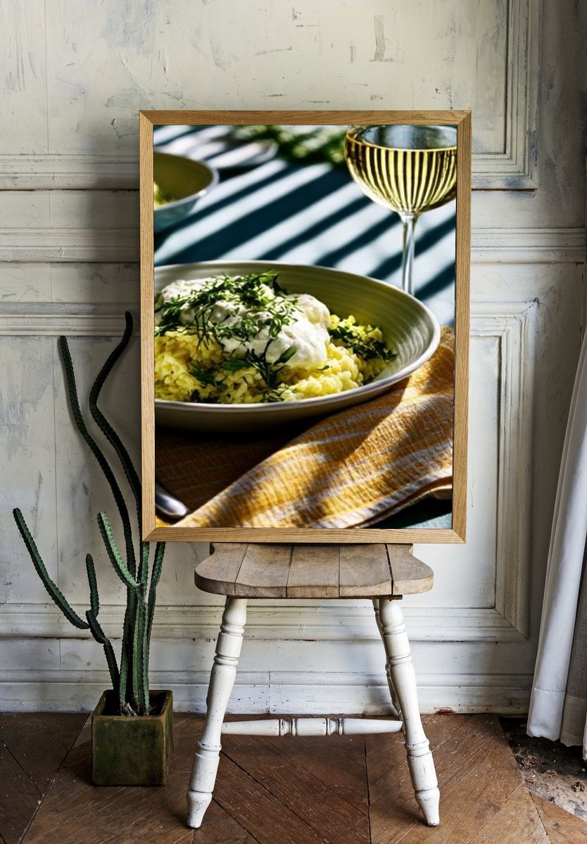 Elegant Table Setting Photography Poster. room preview