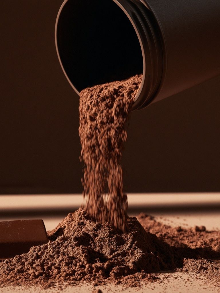 Chocolate Pour Still Life Poster. poster detail