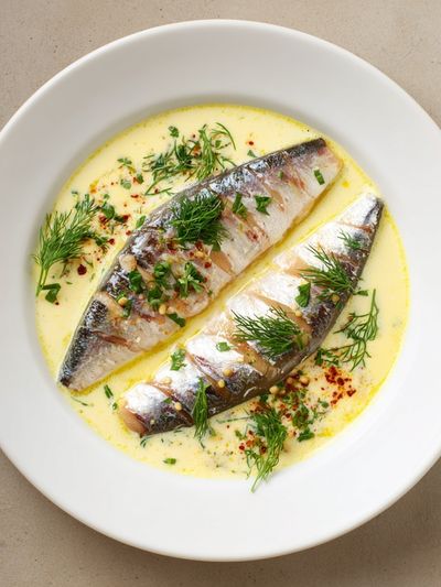 Gourmet Fish Plate Photography Poster. poster print