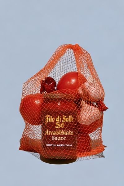 Tomato Net Still Life Photography Poster.