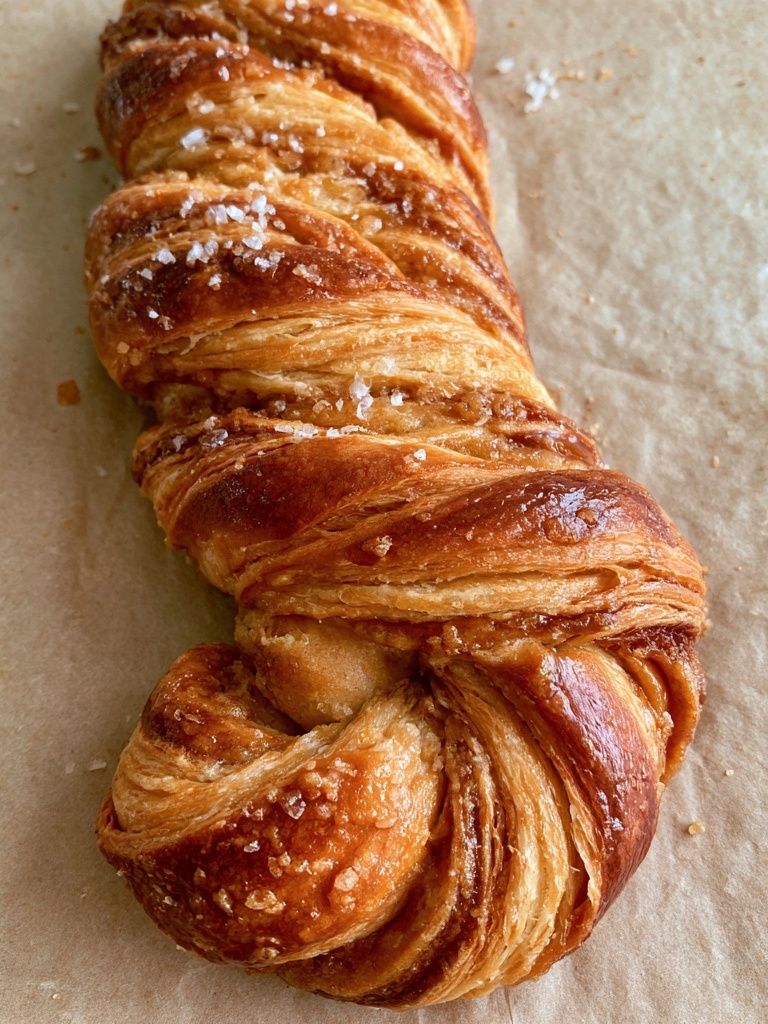 Braided Pastry Food Print. poster — food-drink art