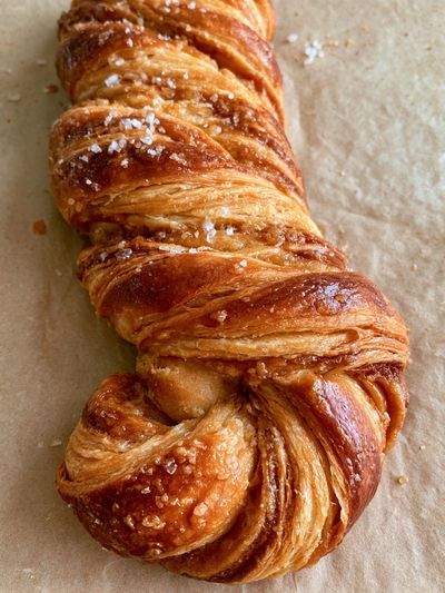 Braided Pastry Food Print.