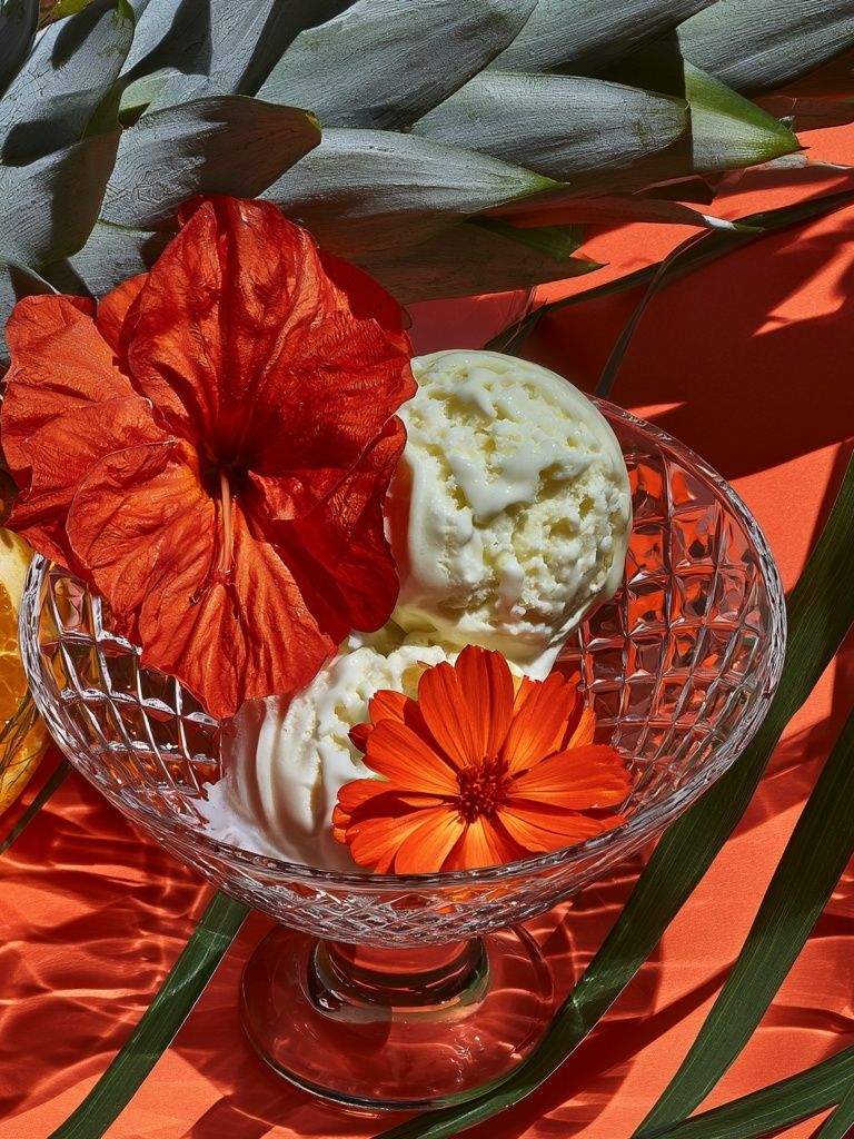 Tropical Citrus Still Life Print. poster — food-drink art