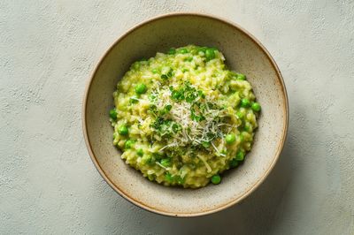 Green Pea Risotto — Food Print. poster print